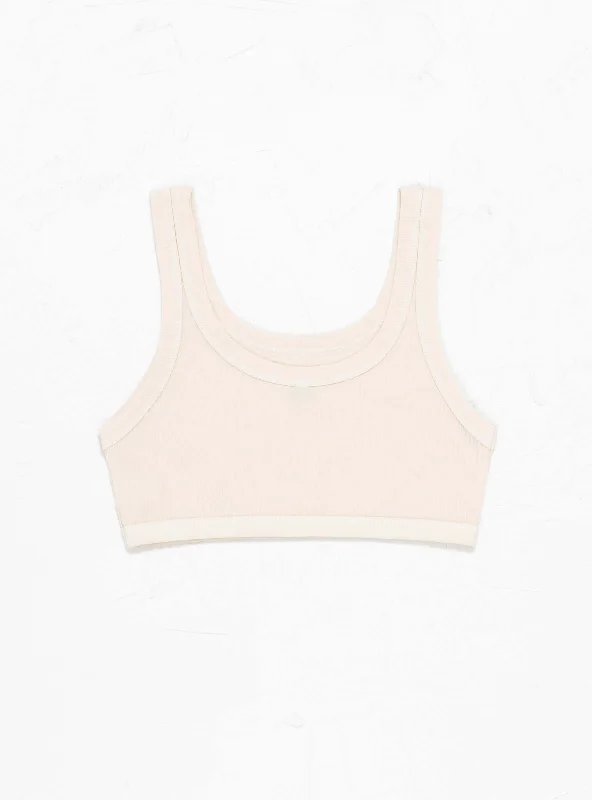 Heart Bra Undyed