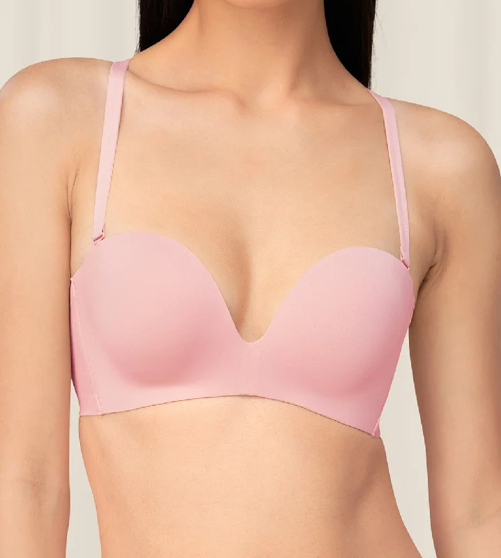 Invisible Inside-Out Non-Wired Detachable Push Up Bra