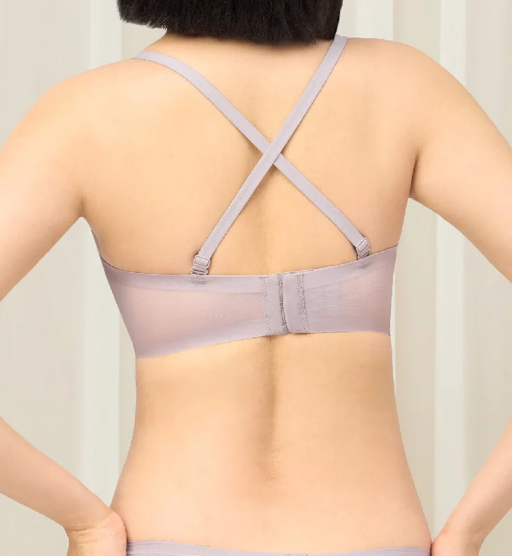 Invisible Inside-Out Non-Wired Detachable Push Up Bra