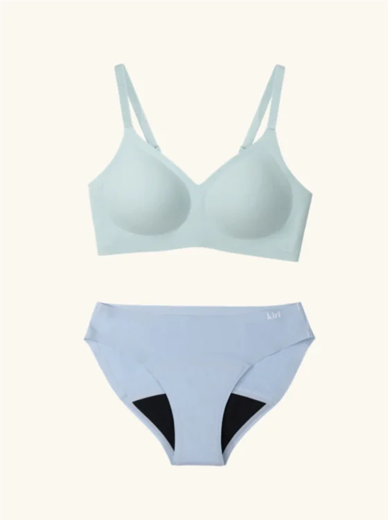 Kiri Brielle Blue Bra & Panty Bundle Set