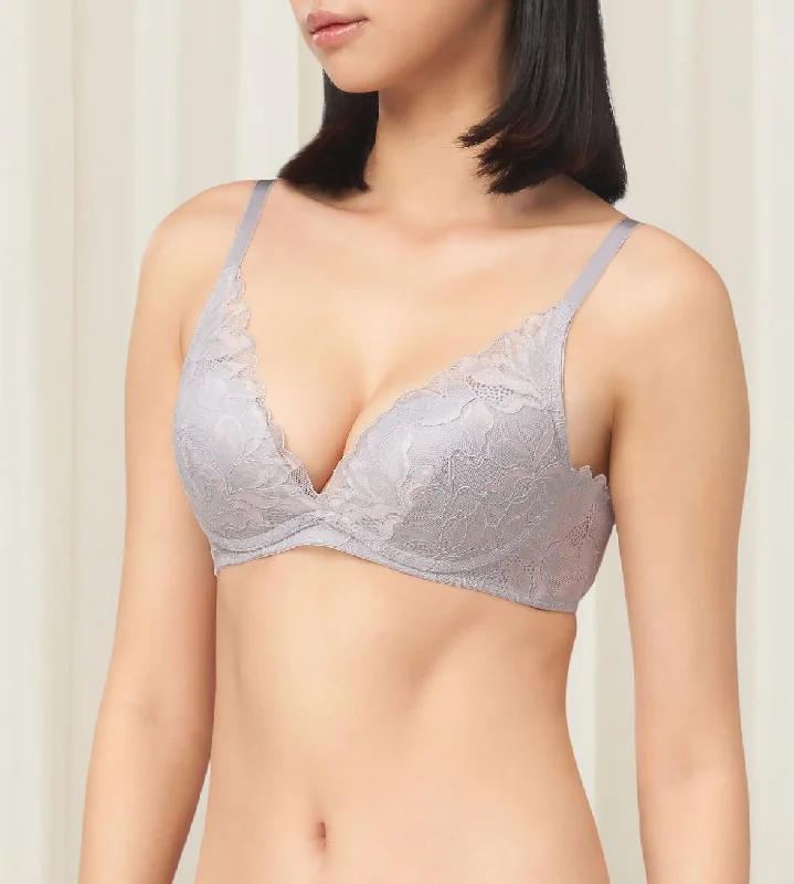 Magnolia Lace Non Wired Push Up Deep V Bra