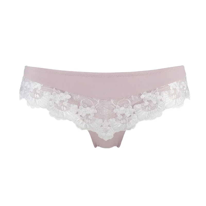 Marshmallow - Silk & Organic Cotton Brief