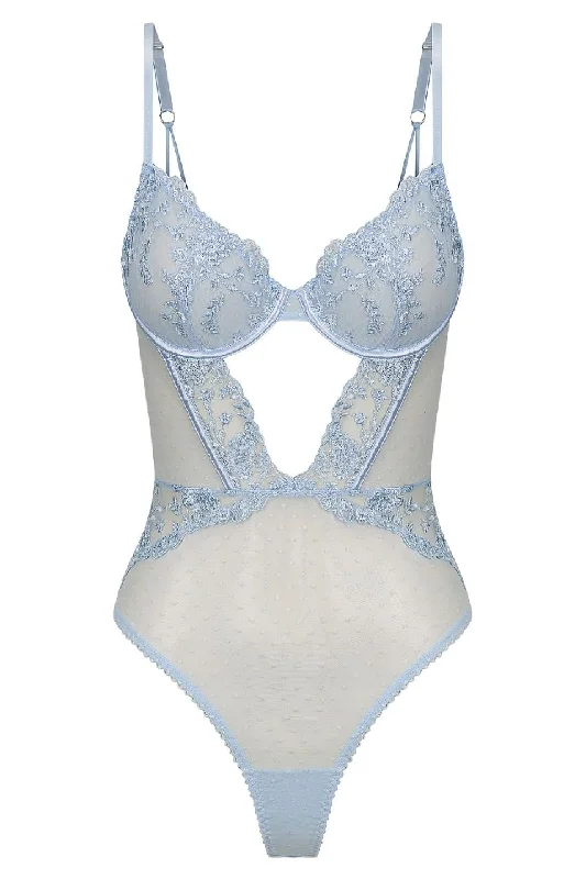 Nicolette Bodysuit Cornflower