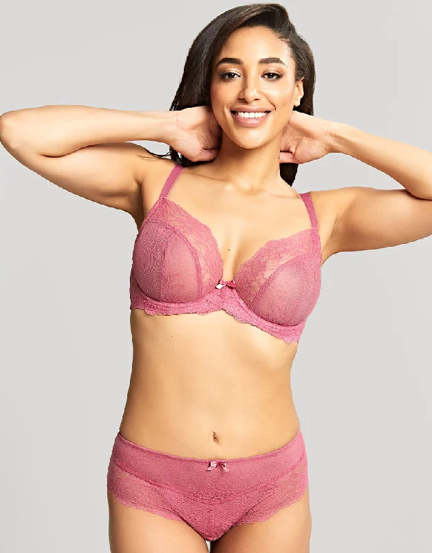 Panache Ana Plunge Bra Berry Pink