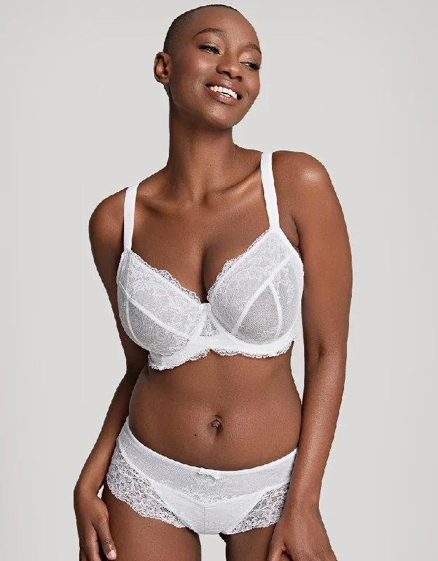 Panache Ana Plunge Bra White