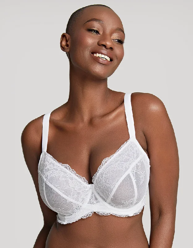 Panache Ana Plunge Bra White