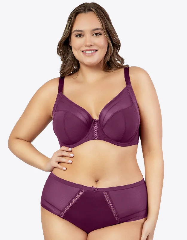 Parfait Shea Plunge Bra Blackberry