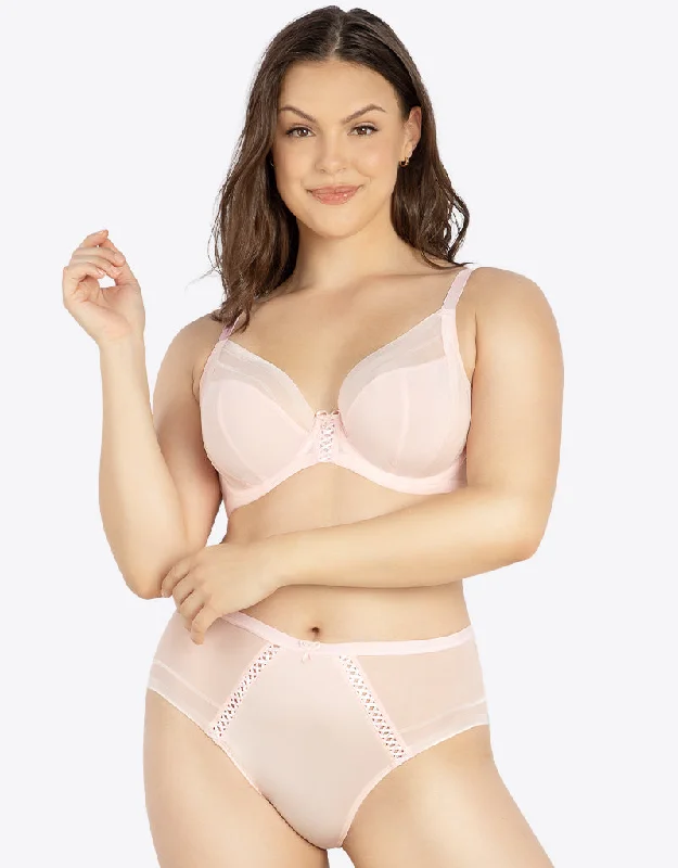 Parfait Shea Plunge Bra Petal Pink