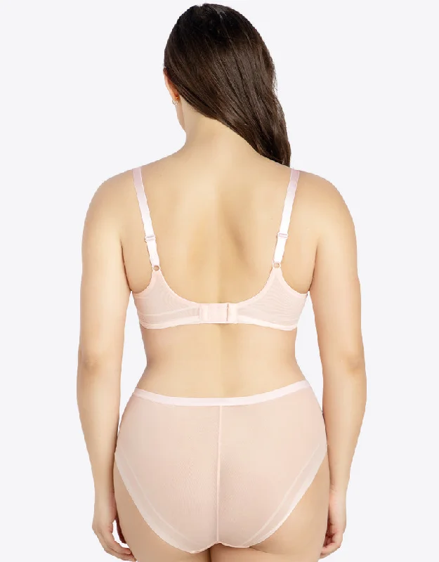 Parfait Shea Plunge Bra Petal Pink