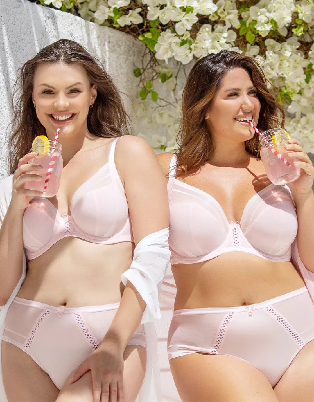 Parfait Shea Plunge Bra Petal Pink