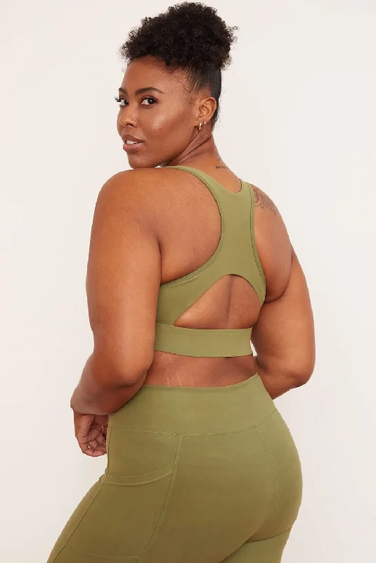 Eucalyptus Racerback Bra