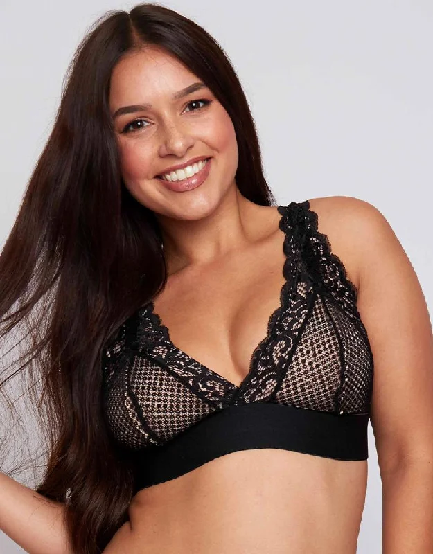 Rougette by Tutti Rouge Bella Bralette Black