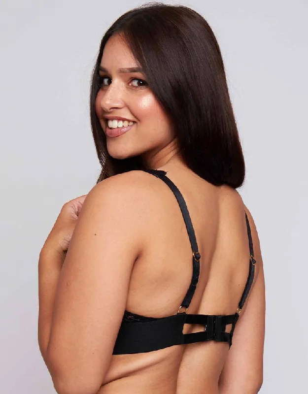 Rougette by Tutti Rouge Bella Bralette Black