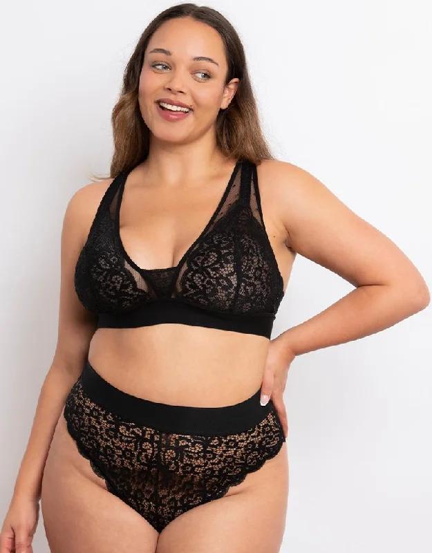 Rougette by Tutti Rouge Hallie Bralette Black