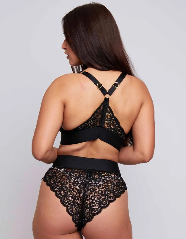 Rougette by Tutti Rouge Hallie Bralette Black