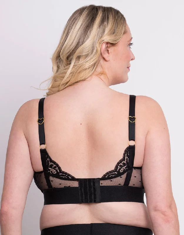 Rougette by Tutti Rouge Jazlyn Bralette Black