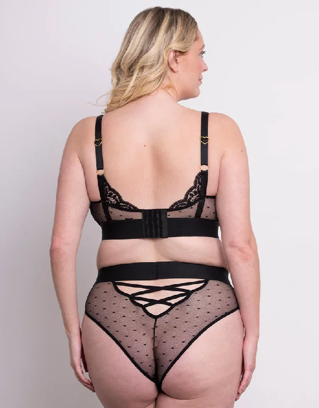 Rougette by Tutti Rouge Jazlyn Bralette Black