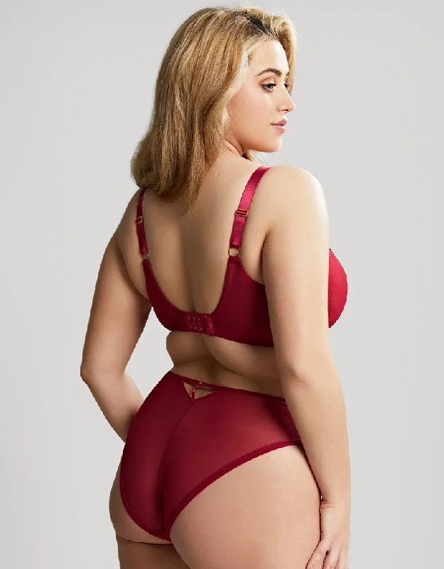 Sculptresse By Panache Jaida Plunge Bra Scarlet