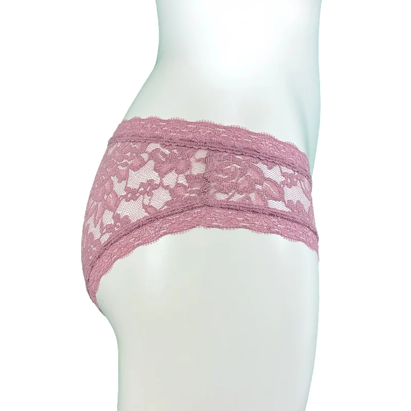 Signature Lace Cheeky Fit Knicker - Vintage Rose