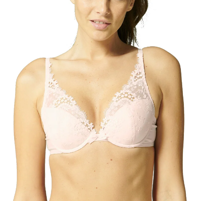 Simone Pérèle Wish Push Up Triangle Bra - Sakura Pink