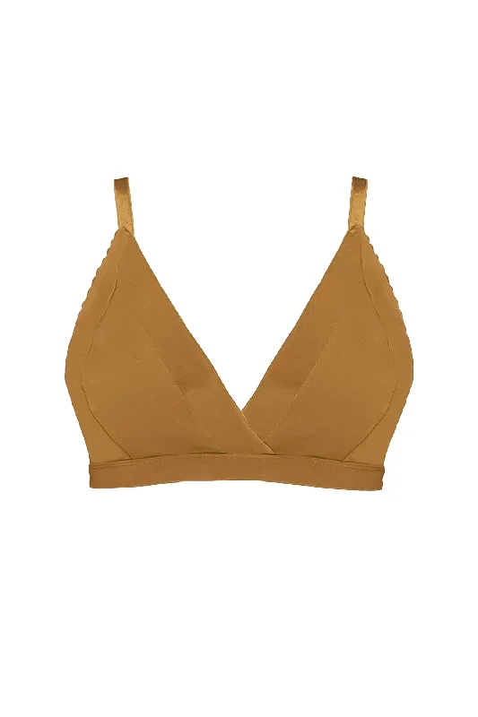 Penny extra full cup bralette in marigold