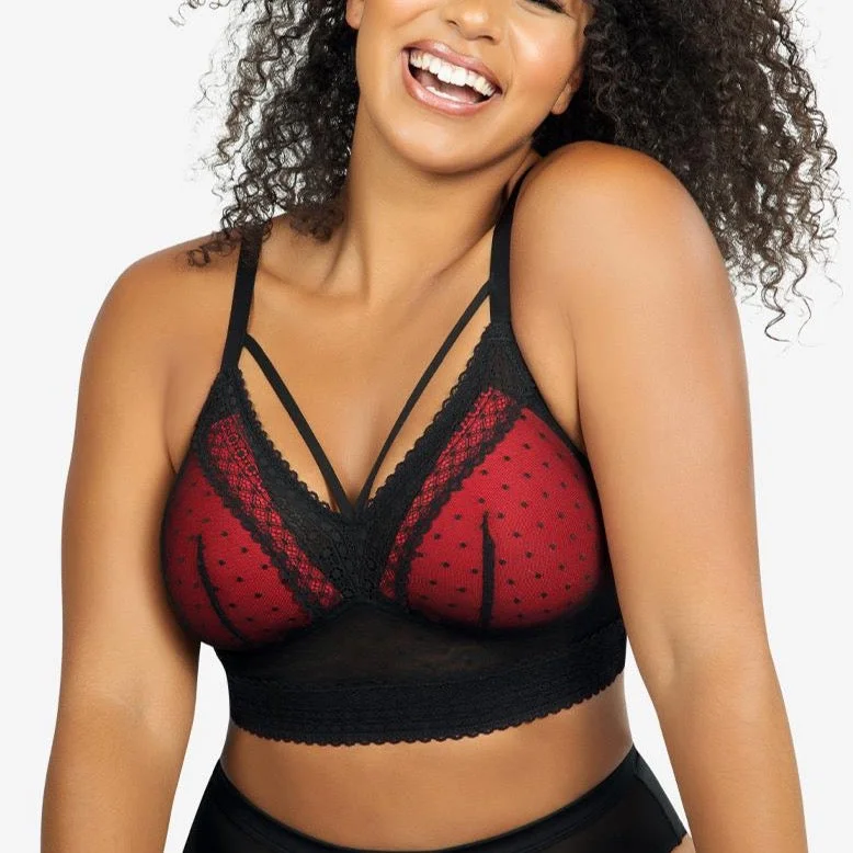 PARFAIT P6011 MIA DOT LACE BRALETTE