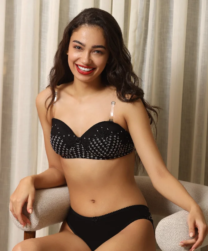 Padded Strapless Bra Csb273 Black