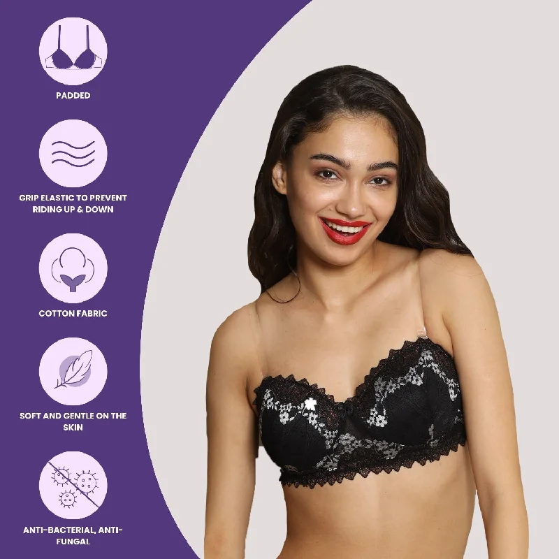 Padded Strapless Bra Csb273 Black