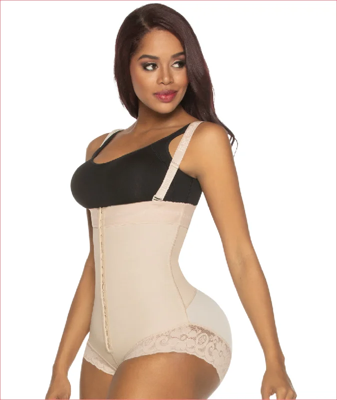 Powerflex Strapless BoyShort Firm Girdle  - C4170