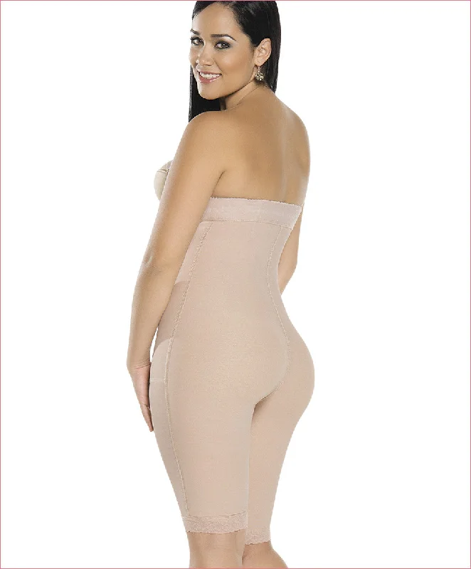 Firm compression girdle - Strapless Bodysuit - C4163