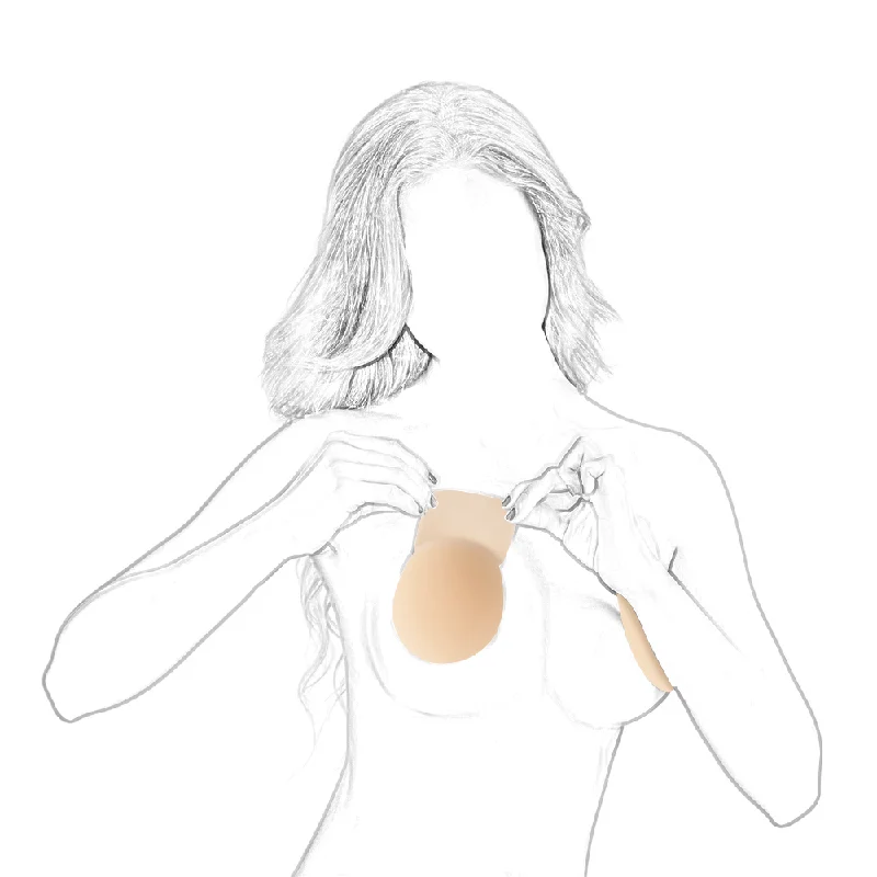 High - Skin-Colored Seamless Nipple Tape