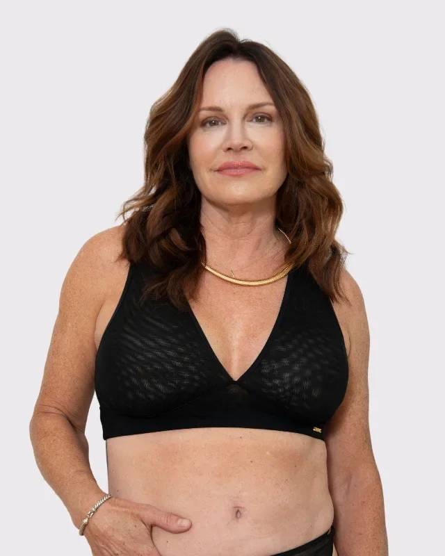 Asha Mesh Plunge Bralette