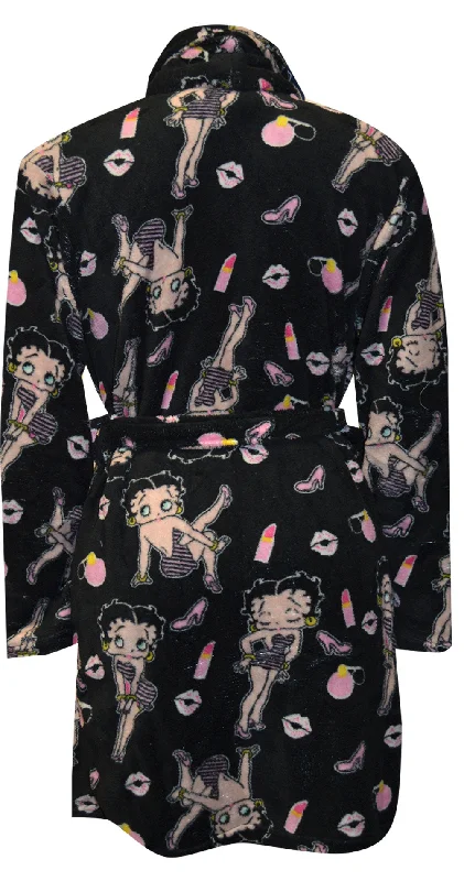 betty-boop-black-super-soft-plus-size-plush-robe-1