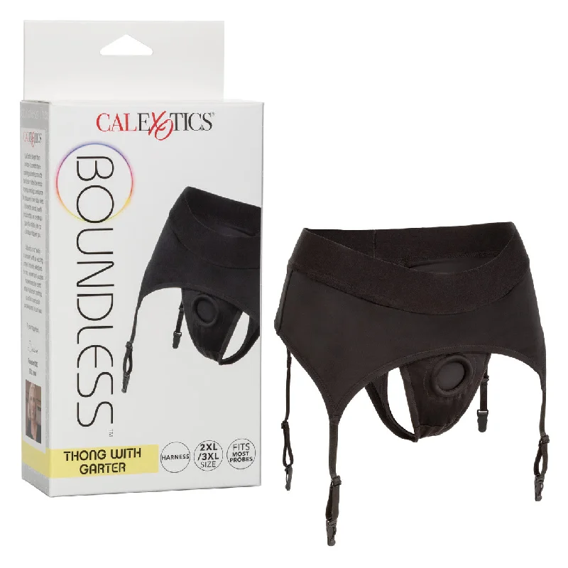 Boundless - Harness Thong with Garter - 2XL/3XL