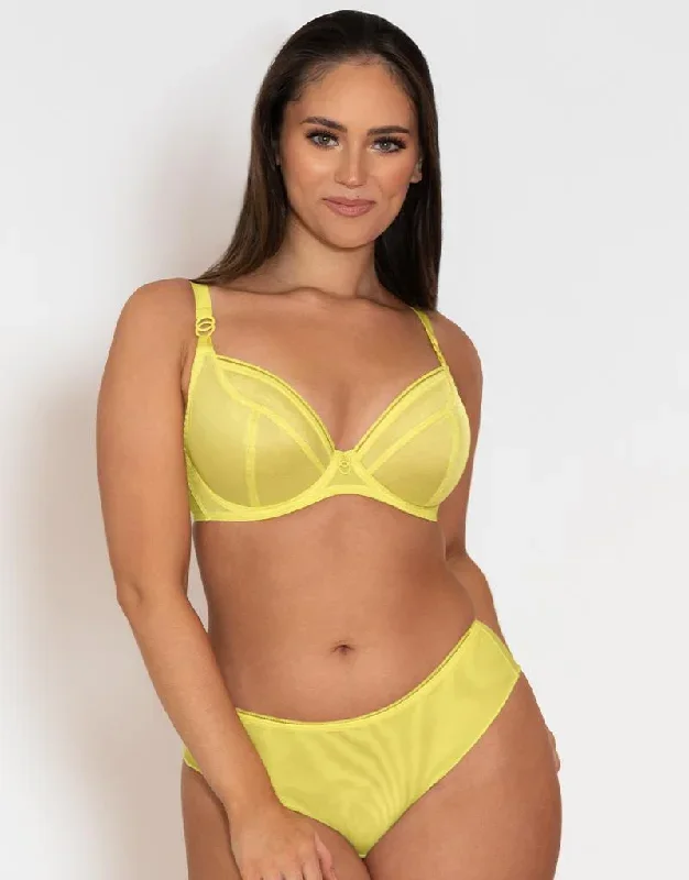 Curvy Kate Lifestyle Plunge Bra Lemon