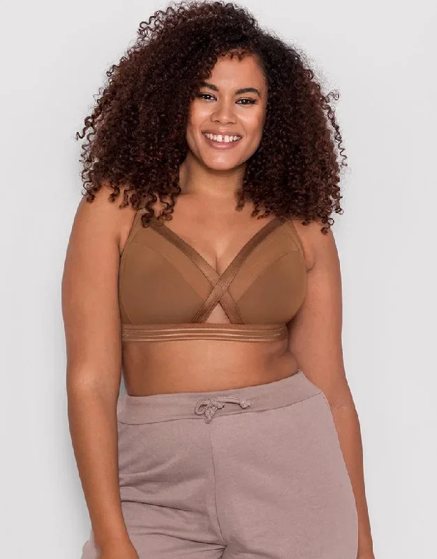 Curvy Kate Unwind Bralette Caramel