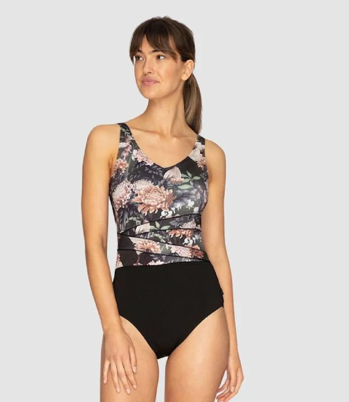 Finz Midnight Splice One Piece Swimsuit