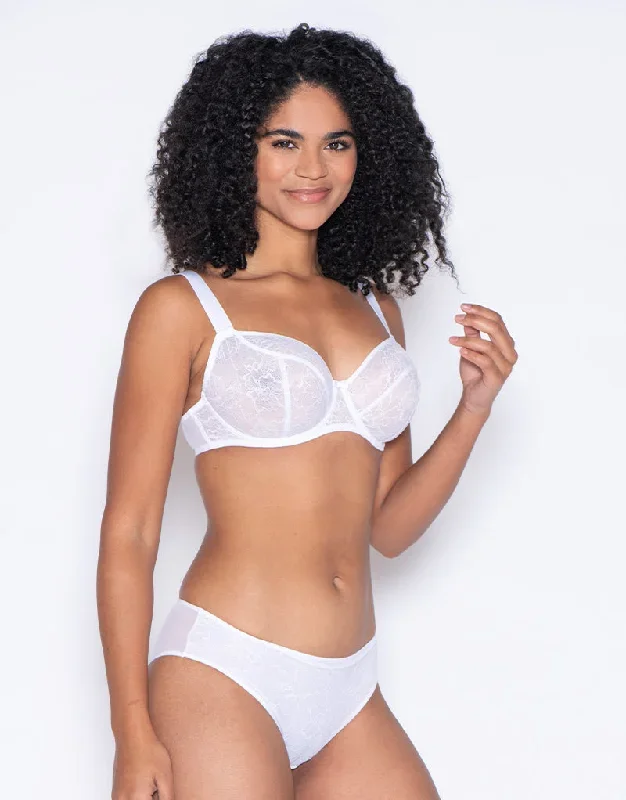 Flirtelle Thalia Balcony Bra White