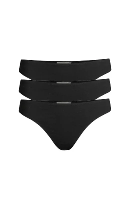 Genny Organic Pima Cotton Thong 3 Pack