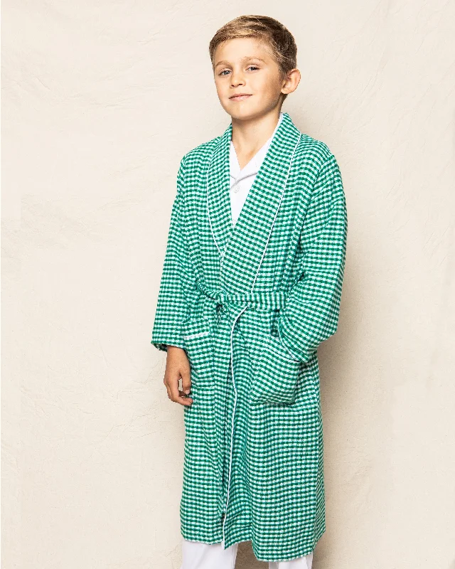 green-gingham-flannel-robe