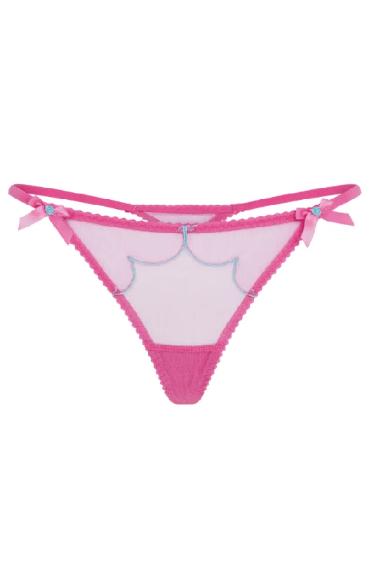 Lorna Thong - Pink/Turquoise