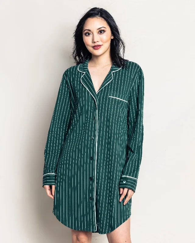 luxe-pima-cotton-green-stripes-nightshirt