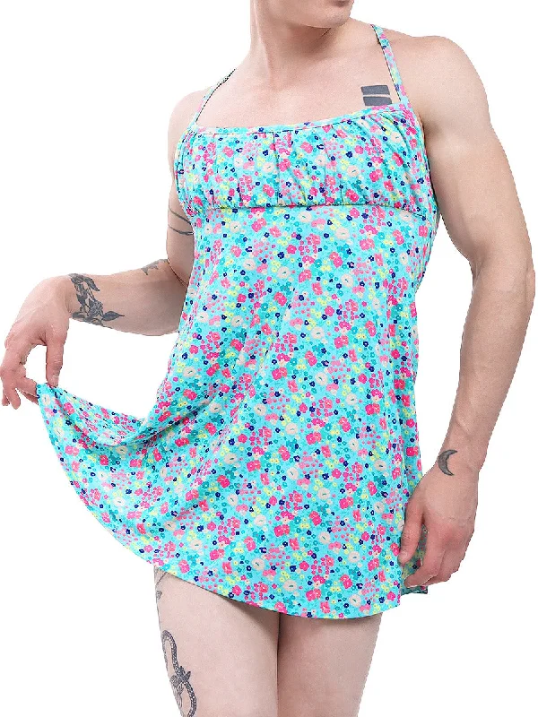 mens-aqua-floral-print-nightie