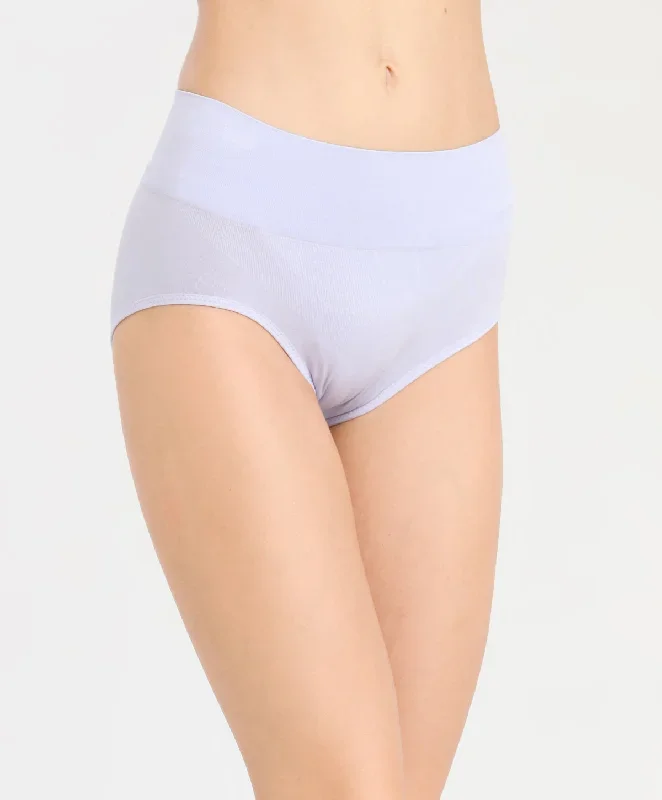 Seamless Thick Band Midi Panty