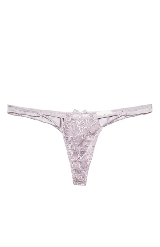 Whitney Embroidery Thong