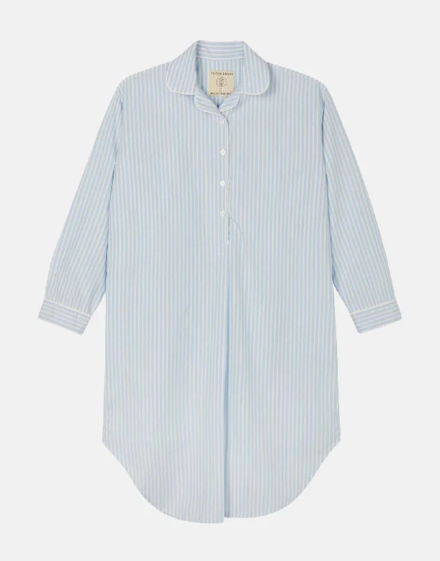 womens-seaside-stripe-long-sleeve-nightshirt